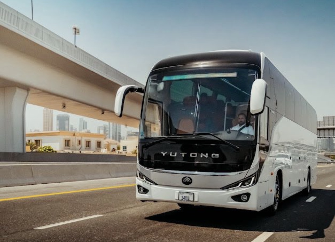 Yutong coach for group transport