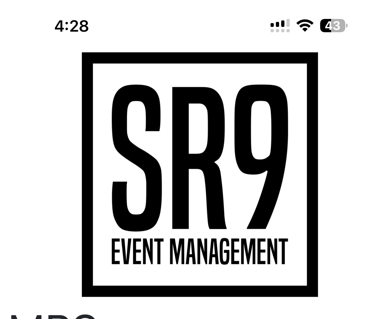 SR9 Event Management logo